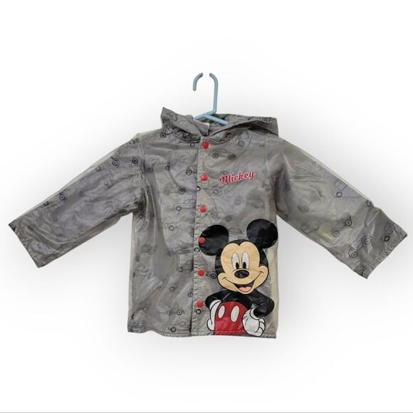 Disney Mickey Mouse hooded lined rain jacket, 3t - Picture 1 of 10
